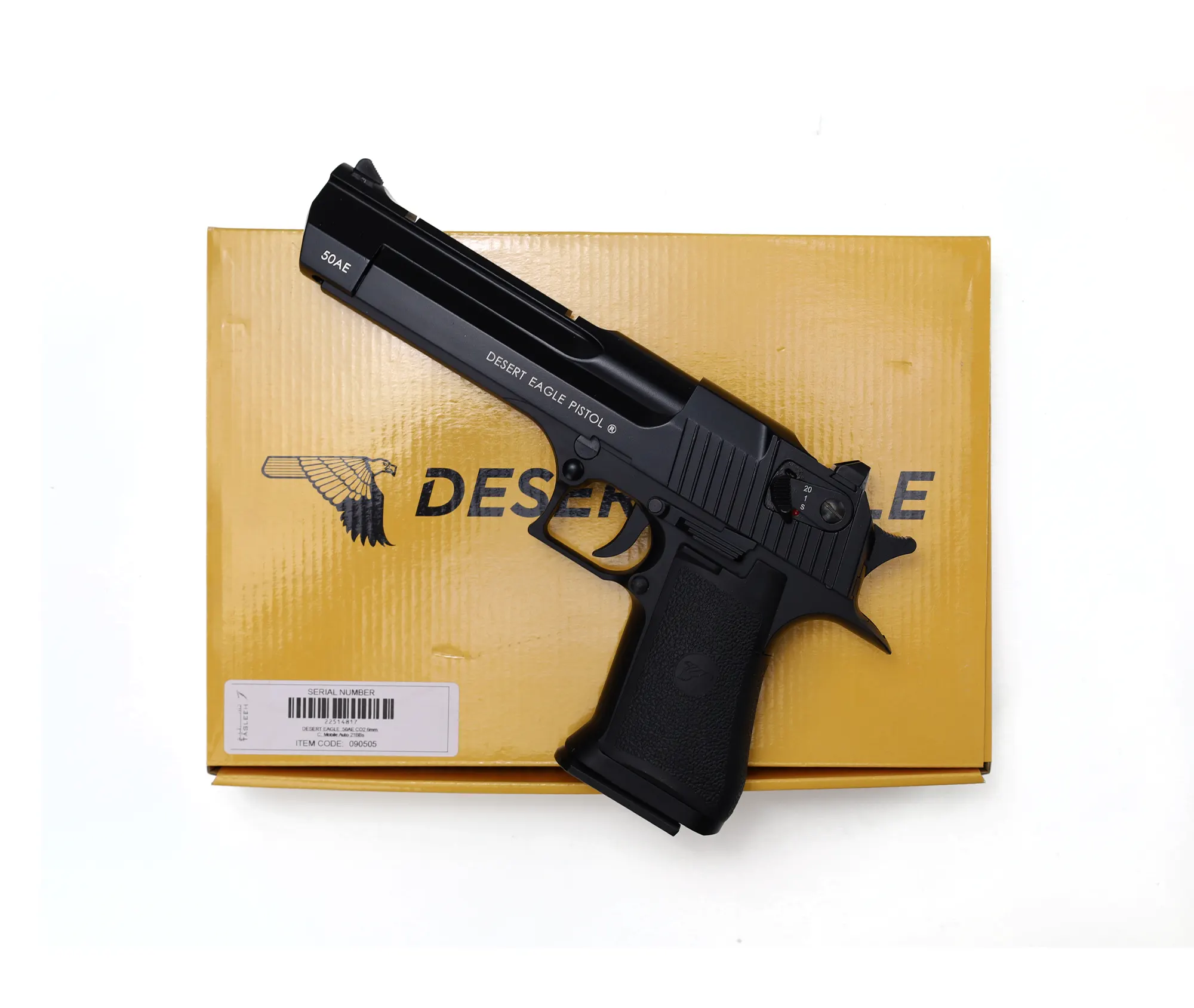 2023-090505-DESERT EAGLE .50AE CO2 6mm C. Mobile Auto 21BBs