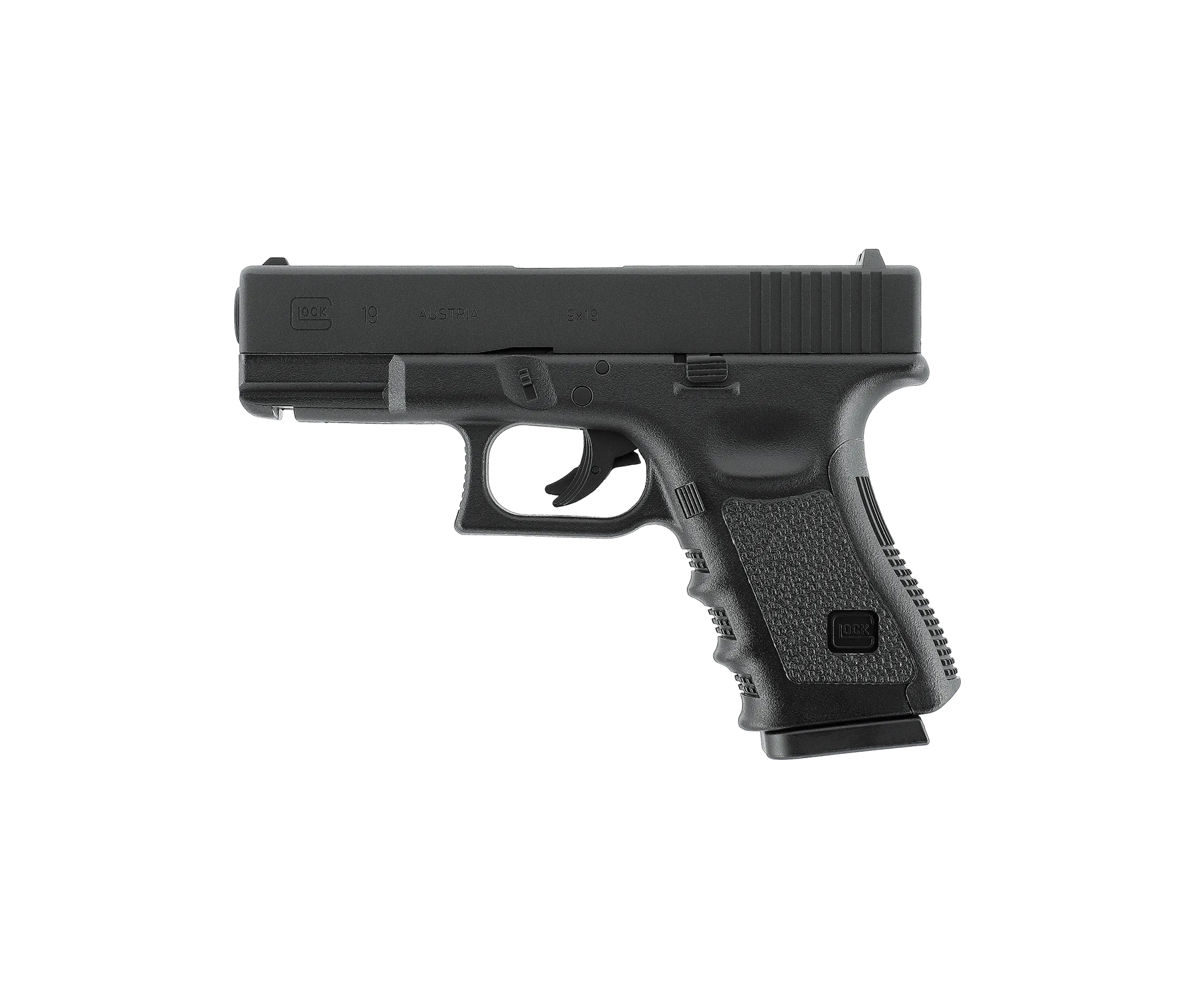 2025-2.6418-GLOCK 19 BLK 6mm CO2 2J 11R