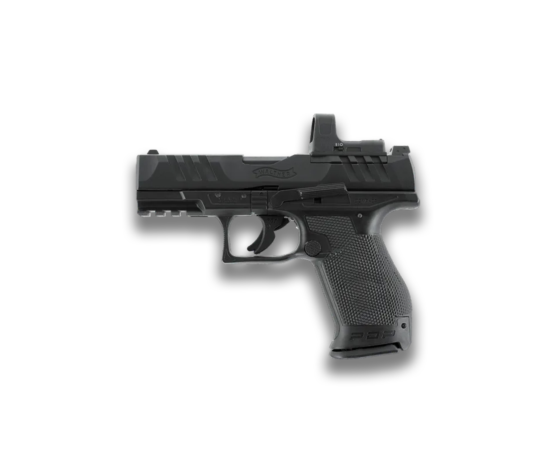 2025-2.6521-1-Walther PDP Compact 4" BLK SET 6mm CO2 2J Blowback 14R