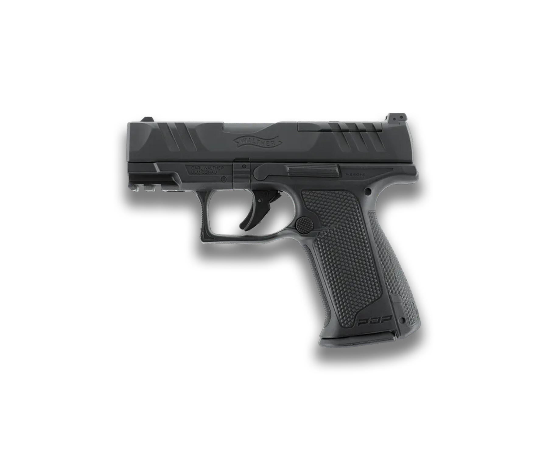 2025-5.8473-Walther PDP F-Series 3.5" BLK 4.5mm (.177) BB CO2 3.0J 14R