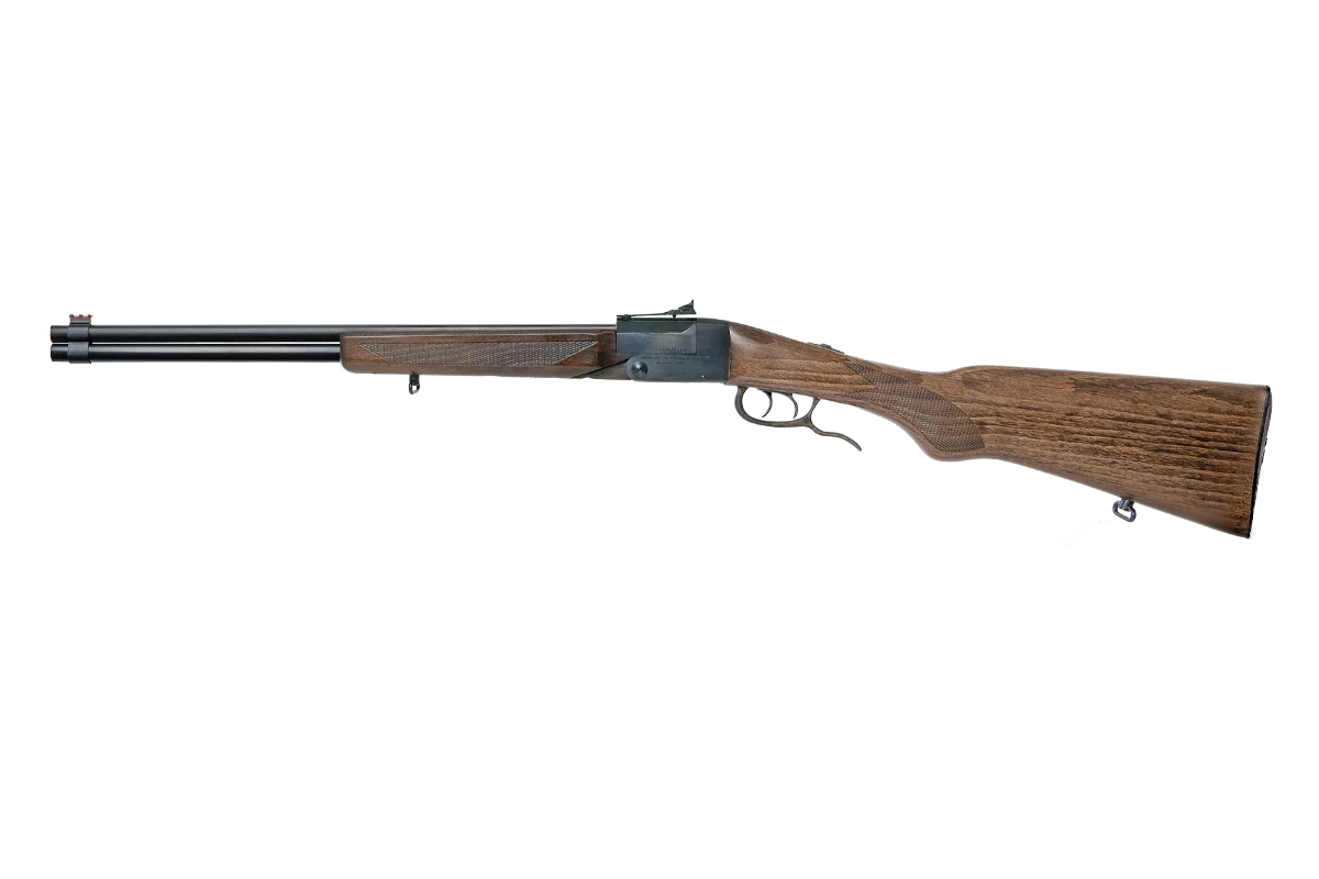 DOUBLE BADGER COMBINED FOLDING RIFLE
